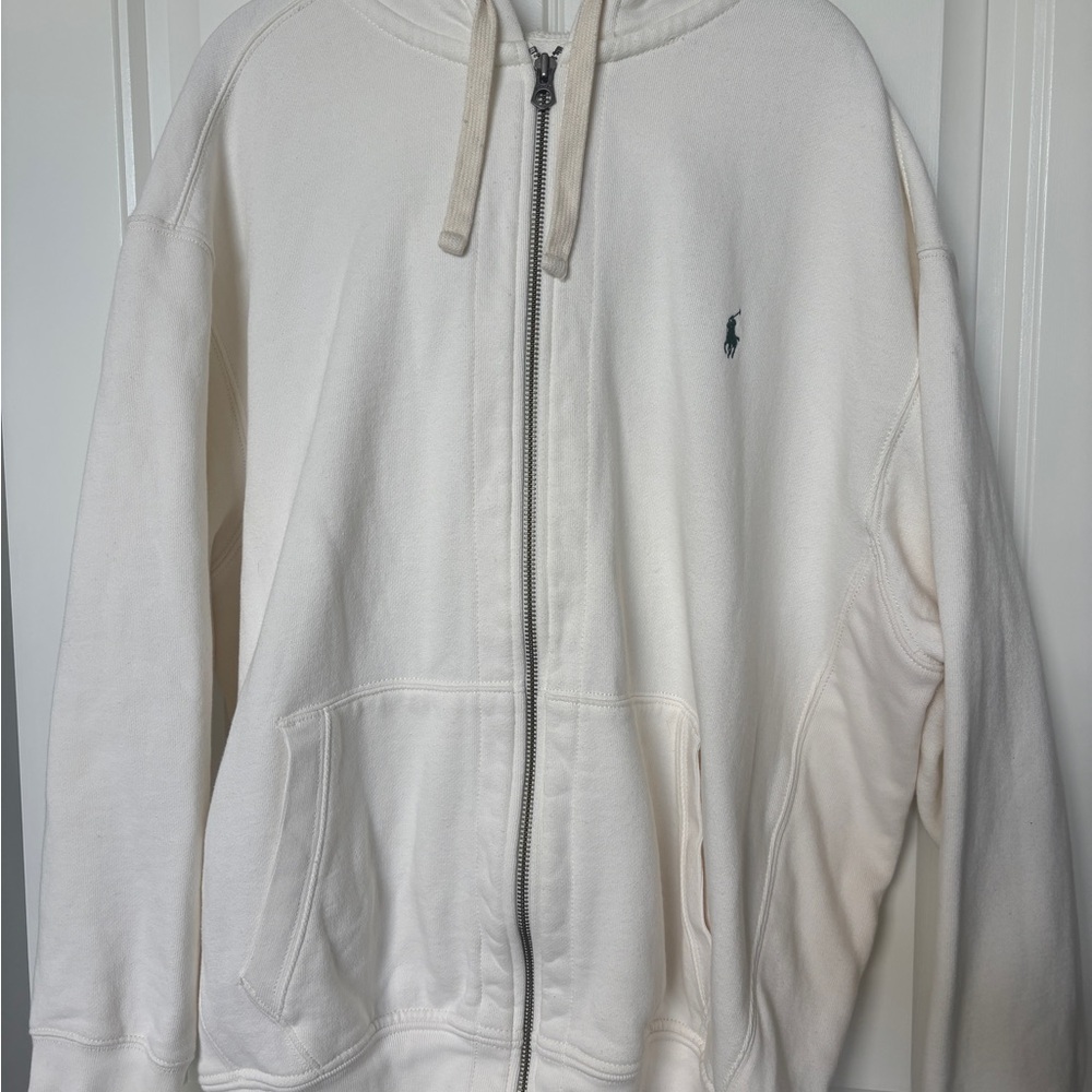 Polo Ralph Lauren Big & Tall {2XB}, Cream/Off White Hoodie